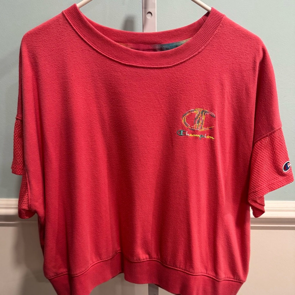 Champion Short Sleeve Sweatshirt